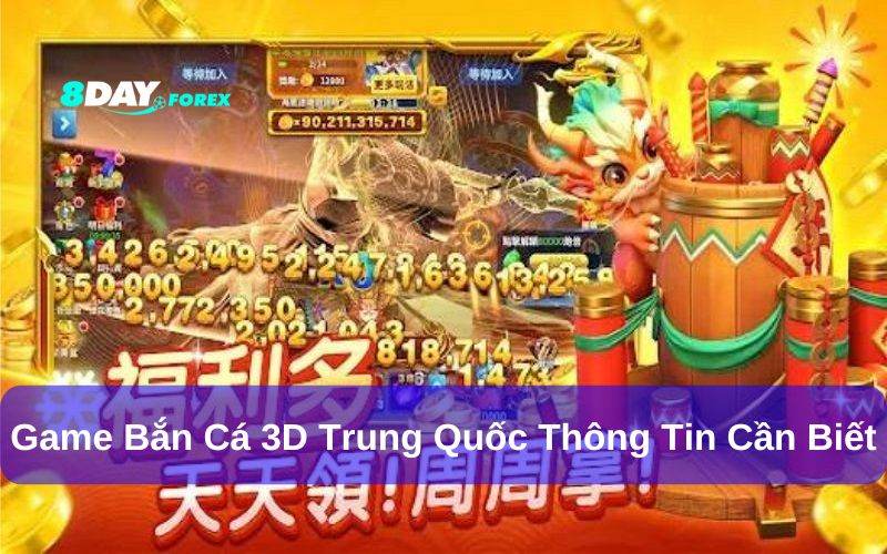 Game bắn cá 3D Trung Quốc