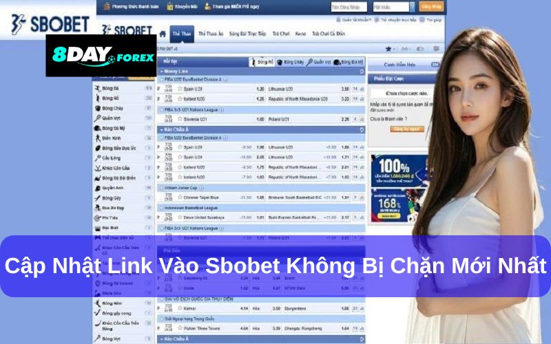 Cập nhật link vào Sbobet không bị chặn mới nhất năm 2025
