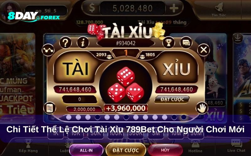 Chi Tiết Thể Lệ Chơi Tài Xỉu 789Bet Cho Người Chơi Mới